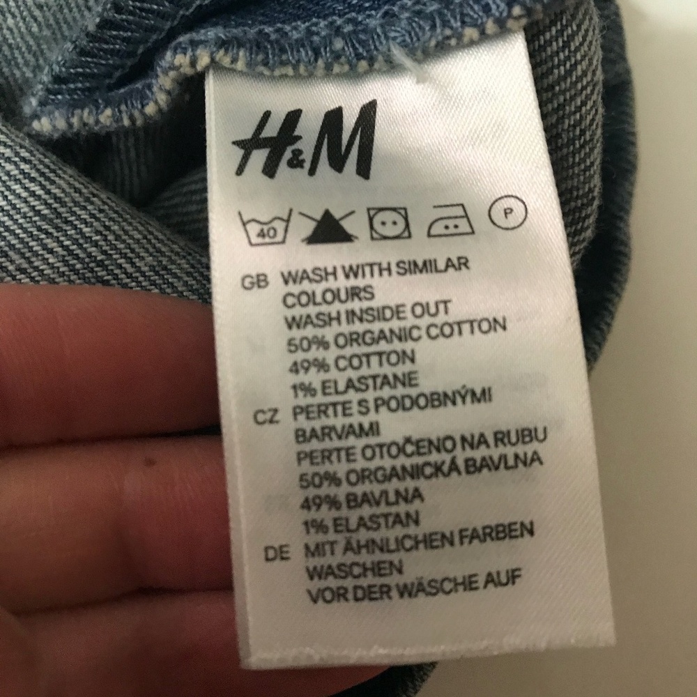 H&M DENIM DRESS SIZE4 - Picture 7 of 7